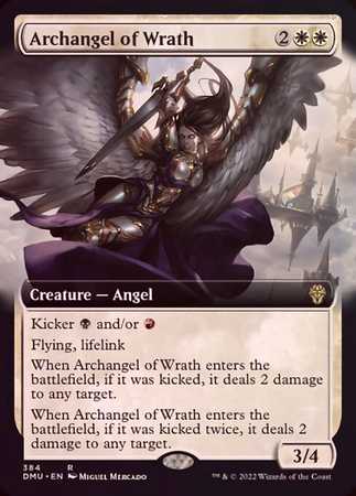 Archangel of Wrath - Extended Art Foil (Dominaria United)