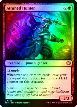 Attuned Hunter - Foil (Tarkir: Dragonstorm)