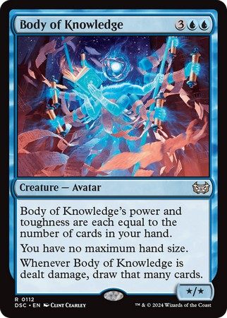 Body of Knowledge (Duskmourn: House of Horror Commander)