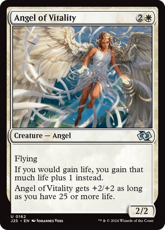 Angel of Vitality (Magic: The Gathering Foundations Jumpstart J25)