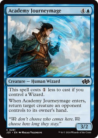 Academy Journeymage (Magic: The Gathering Foundations Jumpstart J25)