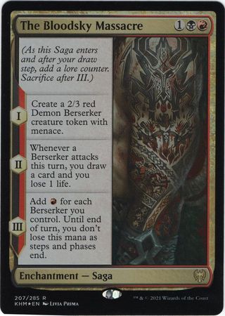 The Bloodsky Massacre - Foil (Kaldheim)