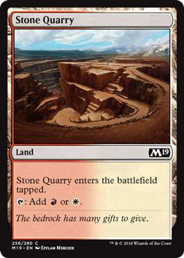 Stone Quarry (Magic 2019, M19)