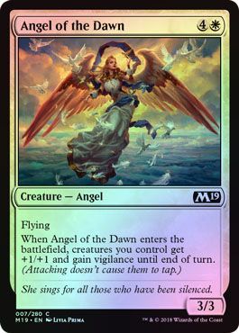 Angel of the Dawn - Foil (Magic 2019, M19)