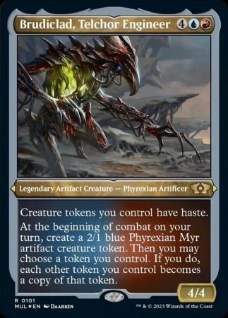 Brudiclad, Telchor Engineer - Etched Foil (March of the Machine: Multiverse Legends)