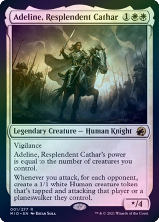 Adeline, Resplendent Cathar - Foil (Innistrad: Midnight Hunt)