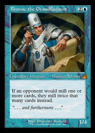 Bruvac the Grandiloquent - Retro Frame (Ravnica Remastered)