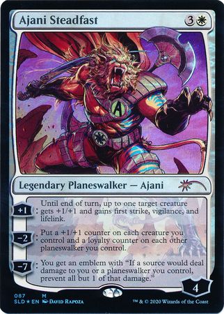 Ajani Steadfast 087 - Foil (Secret Lair Drop Series 2020)