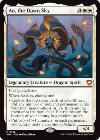 Ao, the Dawn Sky (Secrets of Strixhaven Commander)