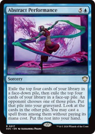 Abstract Performance (Secrets of Strixhaven Commander)