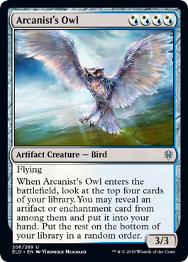 Arcanist's Owl (Throne of Eldraine)
