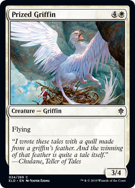 Prized Griffin (Throne of Eldraine)
