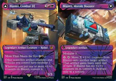 Blaster, Combat DJ | Blaster, Morale Booster (The Brothers' War - Universes Beyond: Transformers)