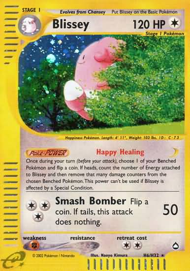 Blissey (Aquapolis Singles)