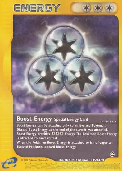 Boost Energy  (Aquapolis Singles )