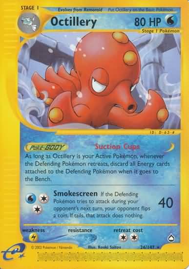 Octillery (Aquapolis Singles )