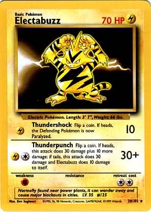 Electabuzz (Base Set WoTC)