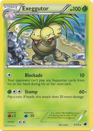 Exeggutor (Pokemon Black & White 9: Plasma Freeze)