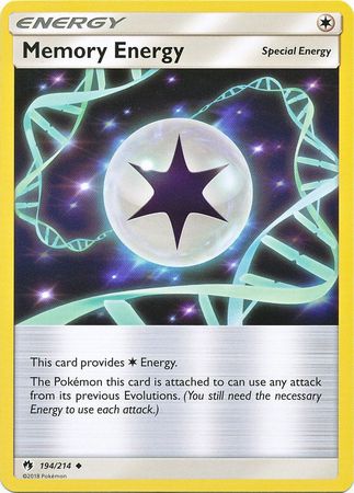Memory Energy (Pokemon Sun & Moon Lost Thunder)