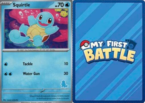 Squirtle (Pokemon My First Battle)