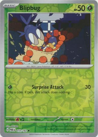 Blipbug - Reverse Foil (Pokemon Scarlet & Violet: Paradox Rift)