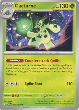 Cacturne (Pokemon Scarlet & Violet: Base Set)