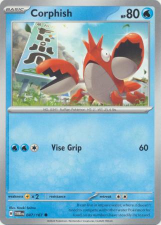 Corphish (Pokemon Scarlet & Violet: Twilight Masquerade)