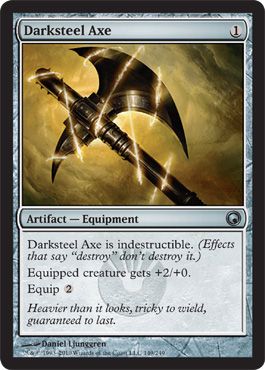 Darksteel Axe (Scars of Mirrodin)