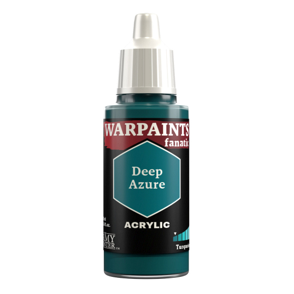 Army Painter Warpaints Fanatic: Acrylics - Deep Azure - WP3037