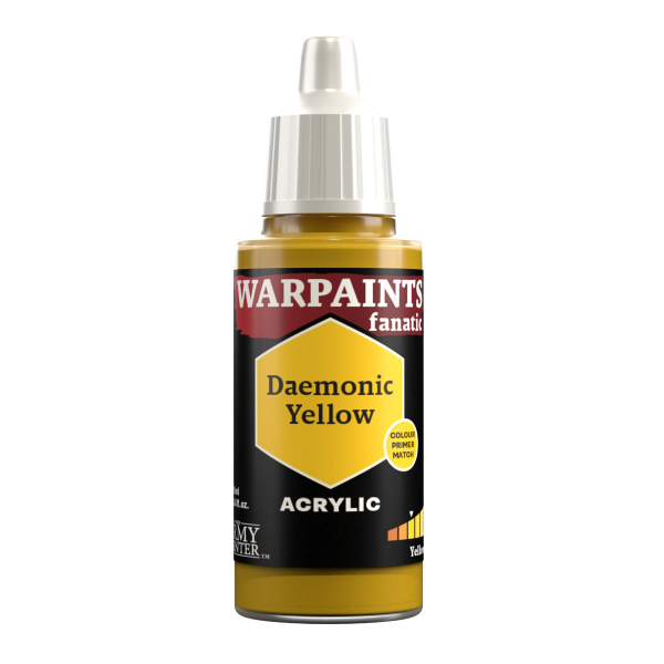Army Painter Warpaints Fanatic: Acrylics - Daemonic Yellow - WP3093