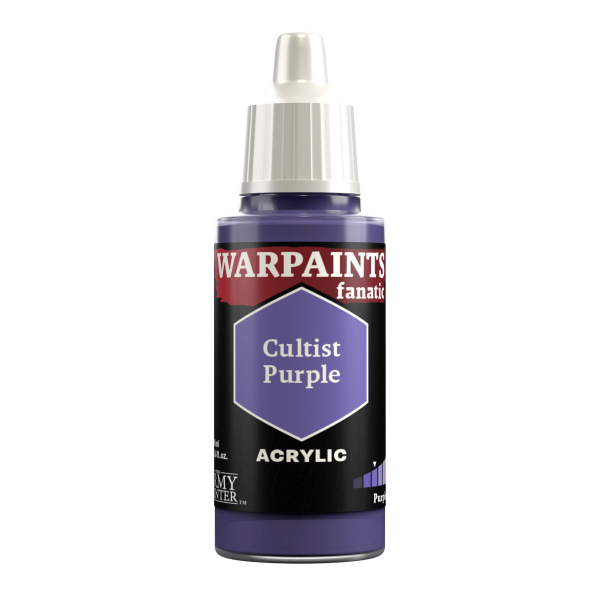 Army Painter Warpaints Fanatic: Acrylics - Cultist Purple - WP3129