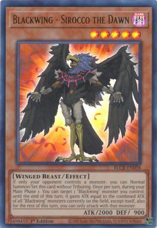 Blackwing - Sirocco the Dawn (Yugioh Battles of Legend: Crystal Revenge)