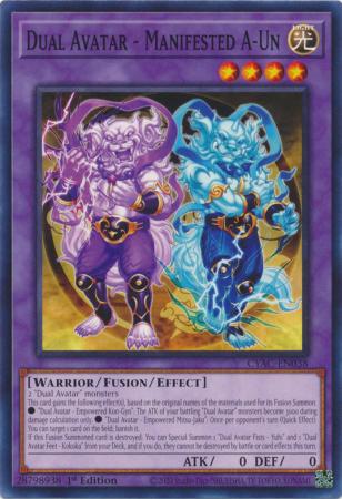 Dual Avatar - Manifested A-Un (Yugioh Cyberstorm Access)