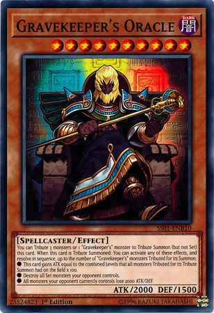 Gravekeeper's Oracle (Yugioh Speed Duel Starter Decks: Destiny Masters)