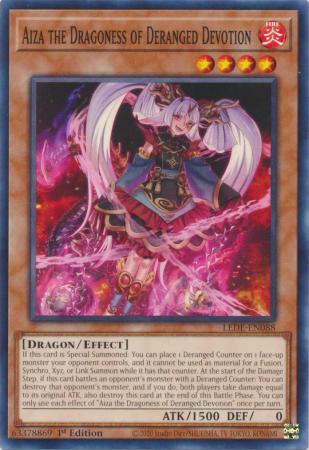 Aiza the Dragoness of Deranged Devotion (Yugioh Legacy of Destruction)