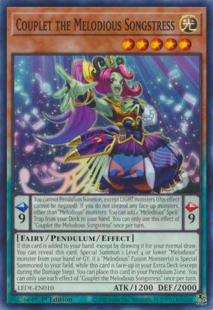 Couplet the Melodious Songstress (Yugioh Legacy of Destruction)