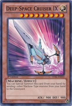 Deep-Space Cruiser IX (Yugioh Legacy of the Valiant LVAL)