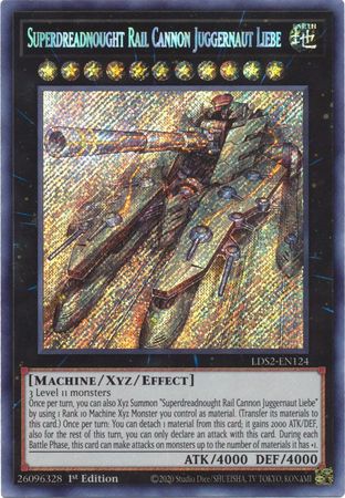 Superdreadnought Rail Cannon Juggernaut Liebe (Yugioh Legendary Duelists: Season 2)