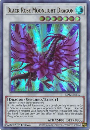 Black Rose Moonlight Dragon (Yugioh Legendary Duelists: Season 2)