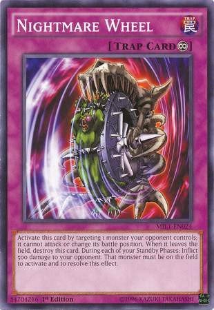 Nightmare Wheel (Yugioh Millennium Pack)