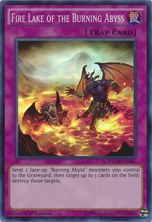 Fire Lake of the Burning Abyss (Yugioh The New Challengers (NECH)