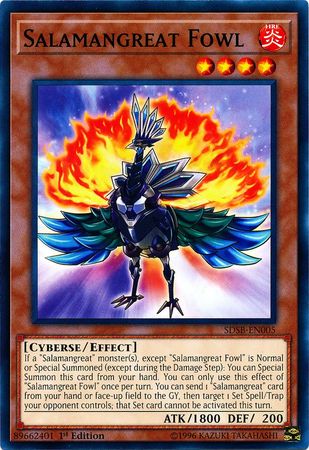 Salamangreat Fowl (Yugioh Structure Deck: Soulburner)