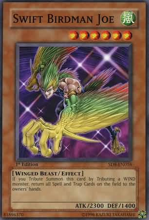 Swift Birdman Joe (Yugioh Structure Deck: Lord of the Storm)