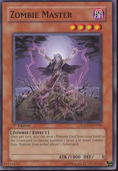 Zombie Master (Yugioh Structure Deck: Zombie Madness)