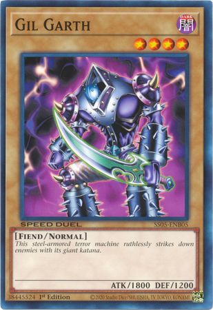 Gil Garth (Yugioh Speed Duel Starter Decks: Twisted Nightmares)