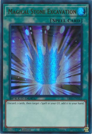 Magical Stone Excavation (Yugioh Speed Duel Starter Decks: Twisted Nightmares)