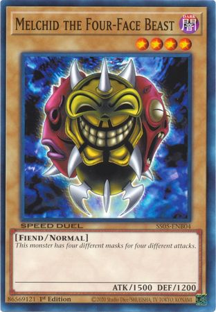 Melchid the Four-Face Beast (Yugioh Speed Duel Starter Decks: Twisted Nightmares)