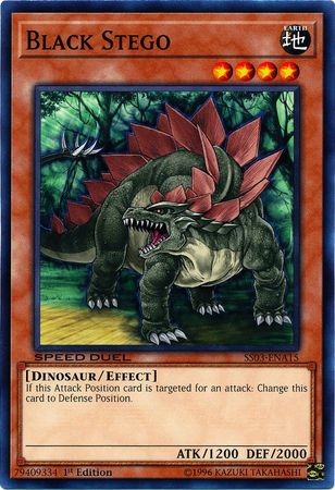 Black Stego (Yugioh Speed Duel Starter Decks: Ultimate Predators)