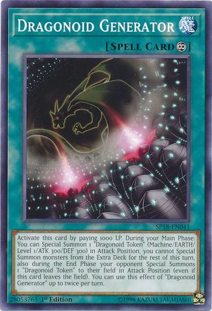 Dragonoid Generator (Yugioh Star Pack VRAINS)