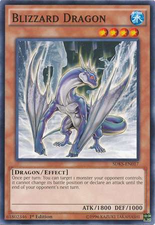 Blizzard Dragon (Yugioh Seto Kaiba Structure Deck)